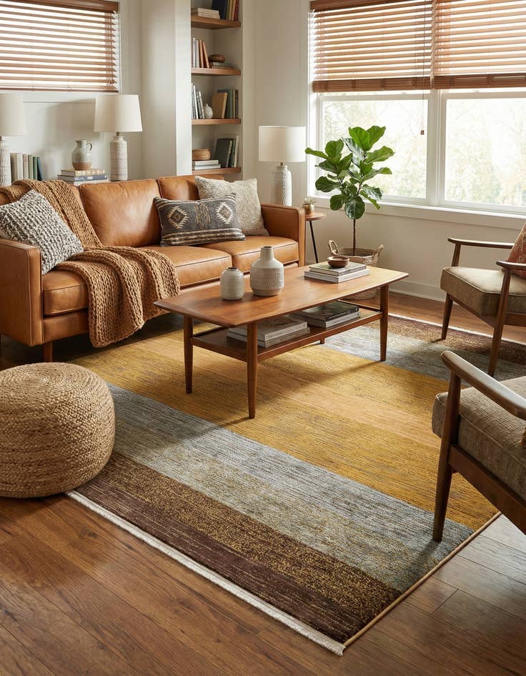 Detail image of  8' x 8' Kashkuli Gabbeh Square Rug