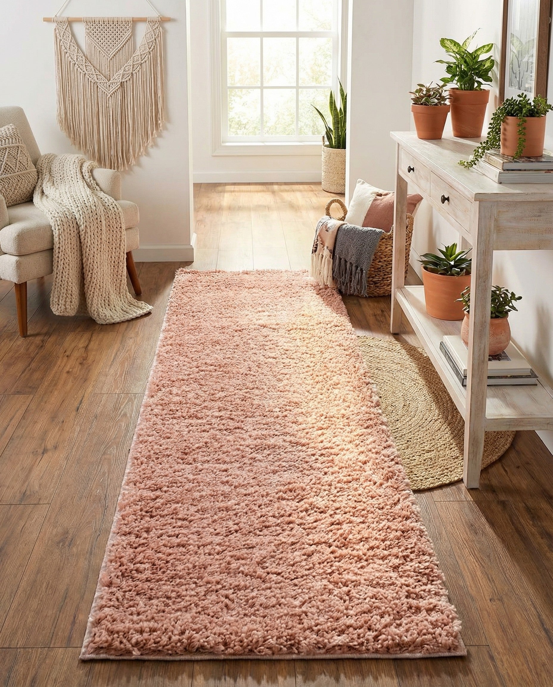  2' 6 x 13' Everyday Shag Runner Rug