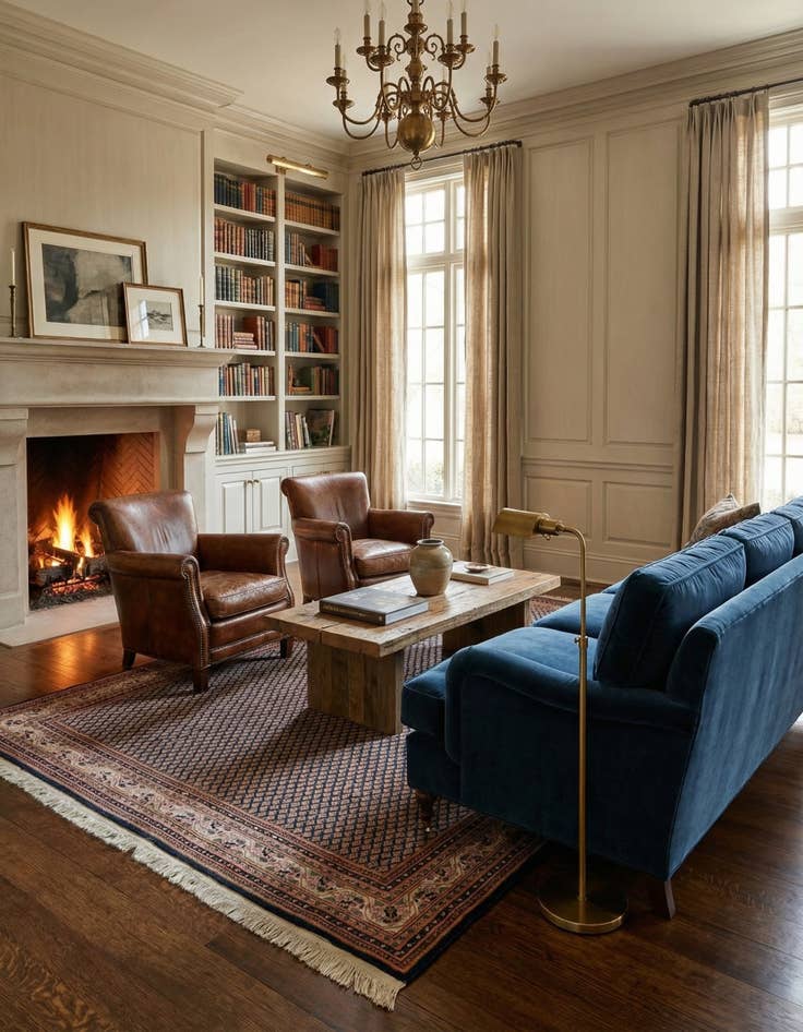 Detail image of 8' 2 x 11' 3  Hand Knotted Mir Wool Rug