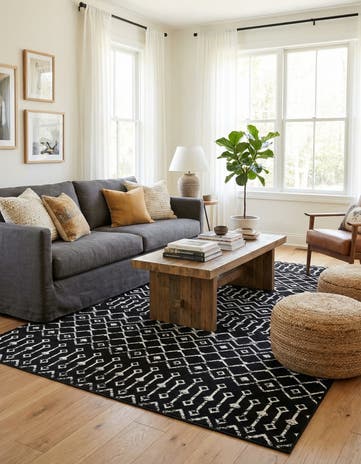 7' x 10' Kasbah Trellis Rug