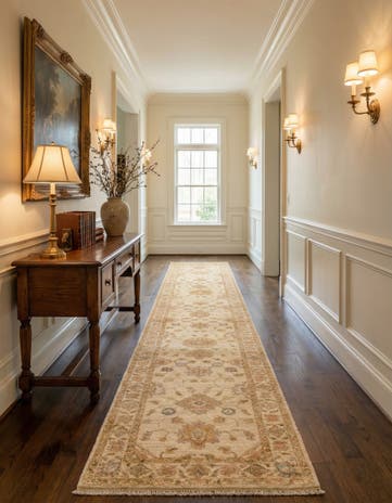 2' x 12' 3 Ziegler Wool Runner Rug