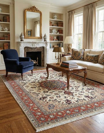 5' 1 x 6' 8 Tabriz Rug