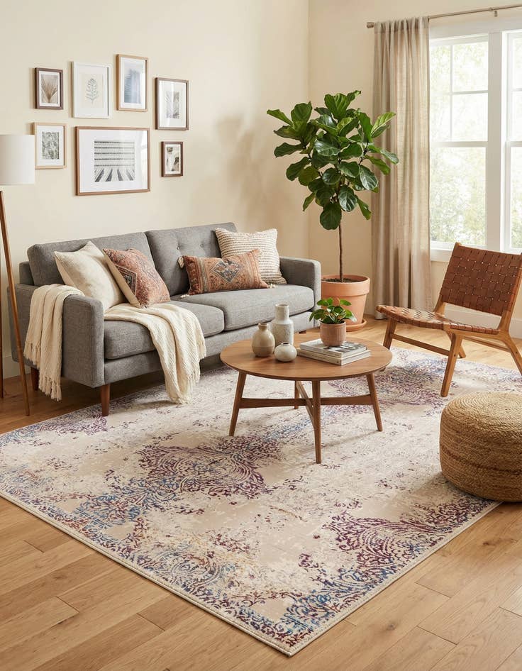 Detail image of 7' 10 x 9' 8 Deepa Rug