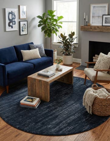 Jill Zarin 8' x 8' Uptown Madison Avenue Round Rug