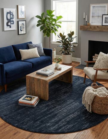 Jill Zarin 8' x 8' Uptown Madison Avenue Round Rug