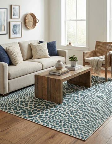 5' 3 x 8' Easy-Clean Jill Zarin Cape Town Indoor / Outdoor Rug