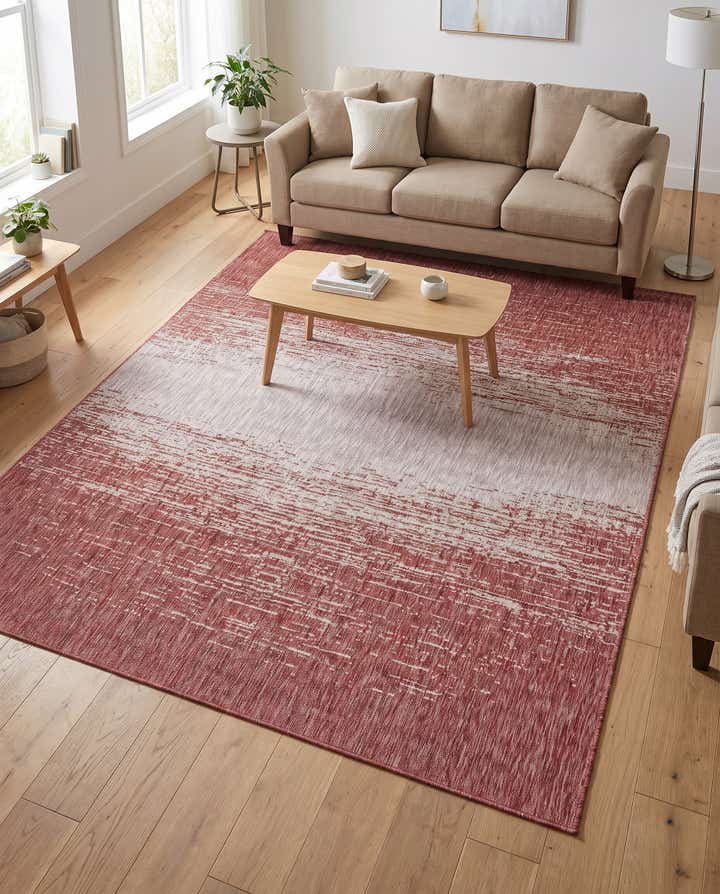 7' x 10' Easy-Clean Modern Indoor / Outdoor Rug