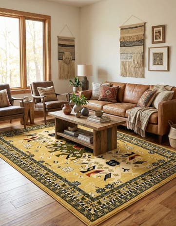 7' x 10' Heris Rug