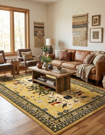 7' x 10' Heris Rug