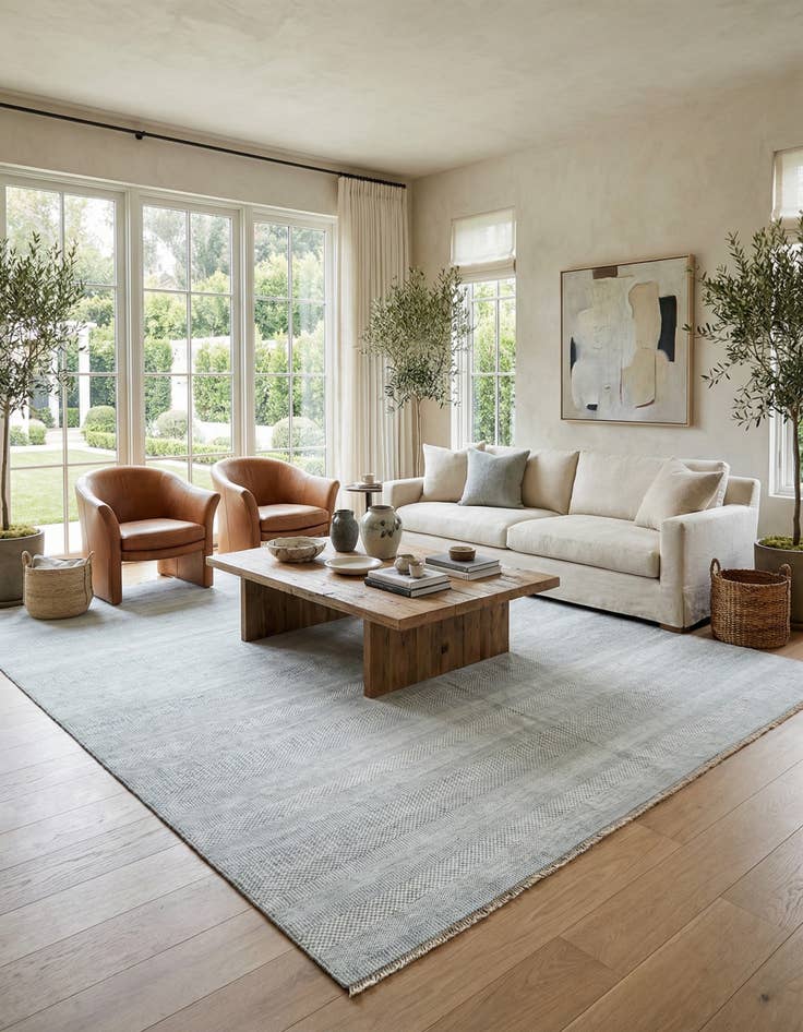 Detail image of 8' 9 x 12' 3 Kamla Wool Rug