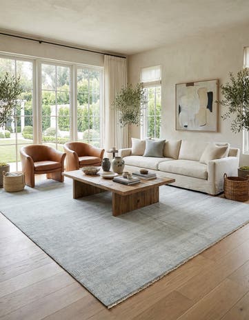 8' 9 x 12' 3 Kamla Wool Rug