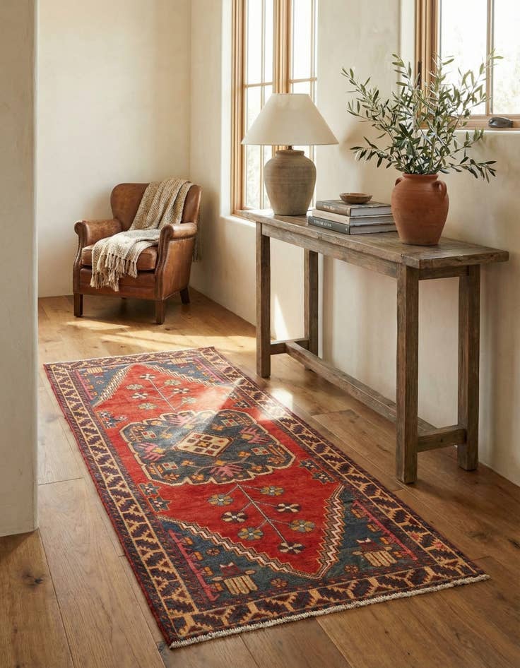 Detail image of 3' 9 x 7' 4 Hamedan Rug