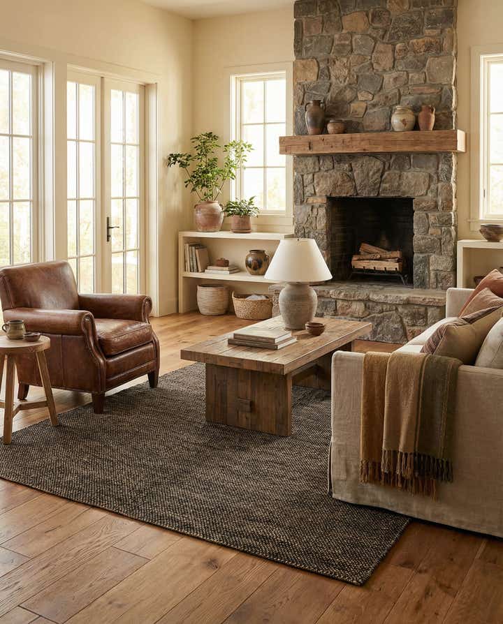 5' 5 x 8' 1 Hand Knotted Kashkuli Gabbeh Oriental Wool Rug