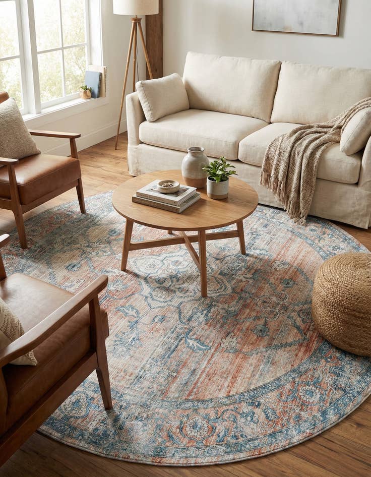 Detail image of  10' 2 x 10' 2 Newport Round Rug