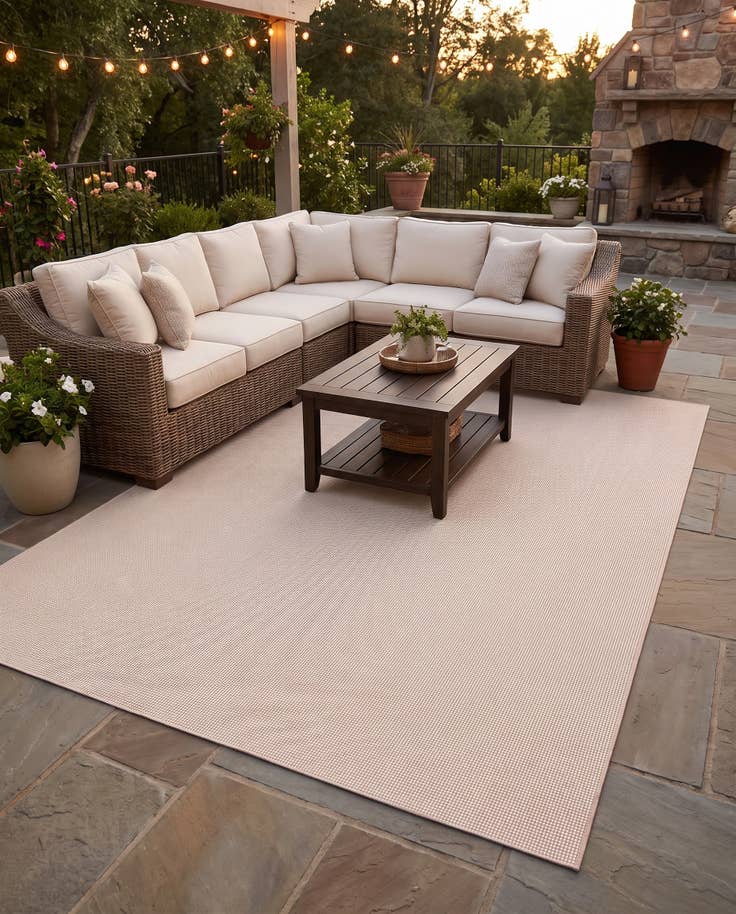 Detail image of 7' 9 x 10' 10 Outdoor Rug Pad