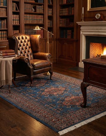 4' 2 x 6' 7 Hand Knotted Bokhara Wool Rug