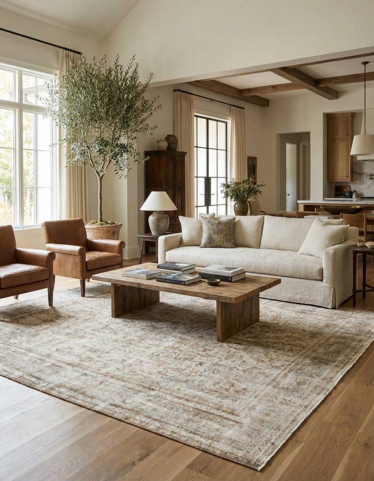 Detail image of  9' 7 x 12' 3  Hand Knotted Ultra Vintage Persian Wool Rug