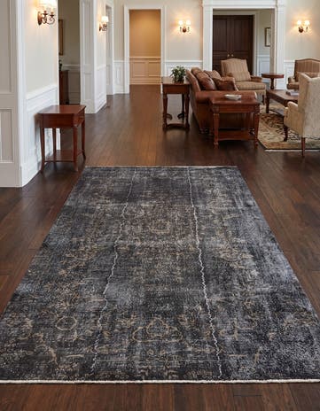 6' 7 x 9' 10 Ultra Vintage Wool Runner Rug