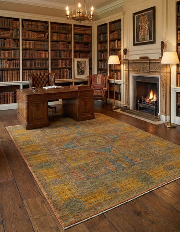 5' 6 x 7' 7 Hand Knotted Mamluk Ziegler Rug