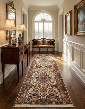 2' 11 x 10' Tabriz Runner Rug