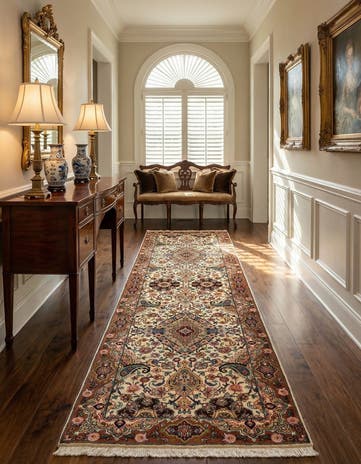 2' 11 x 10' Tabriz Runner Rug