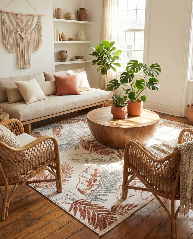 Detail image of 5' 4 x 8' Lola Rug