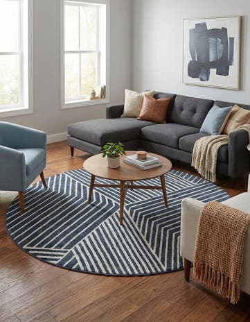 7' 10 x 7' 10 Oslo Round Rug