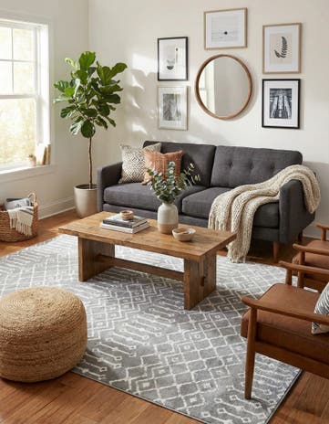 7' x 10' Kasbah Trellis Rug