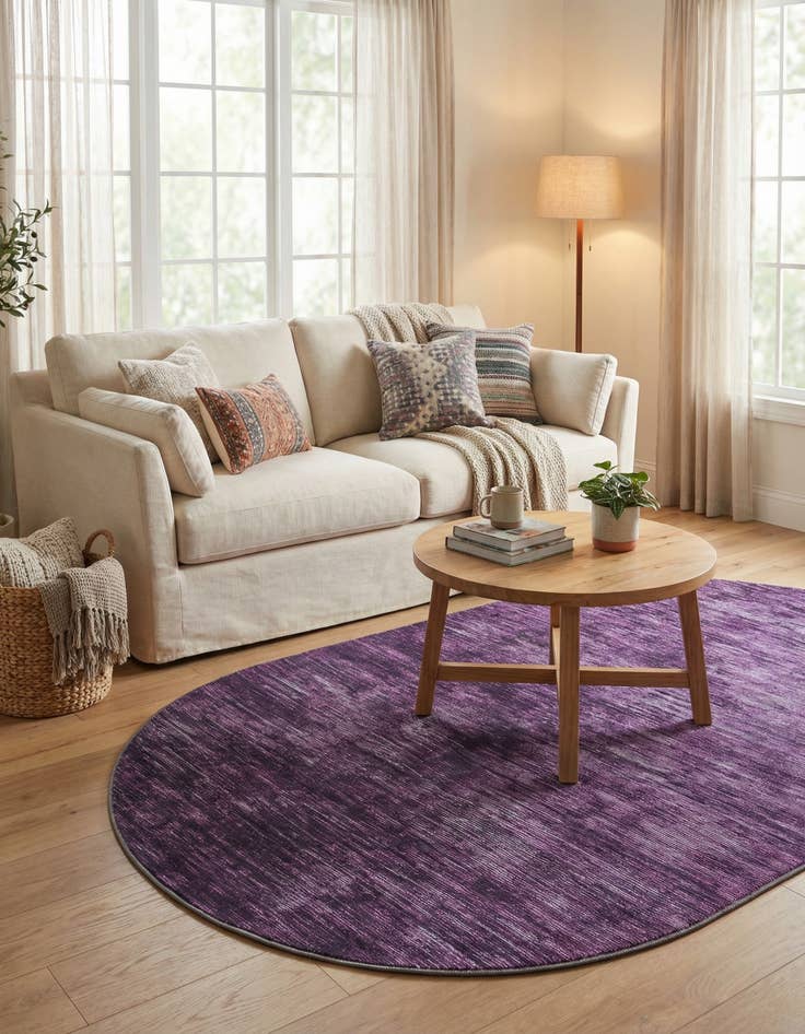 Detail image of  5' x 8' Asha Oval Rug