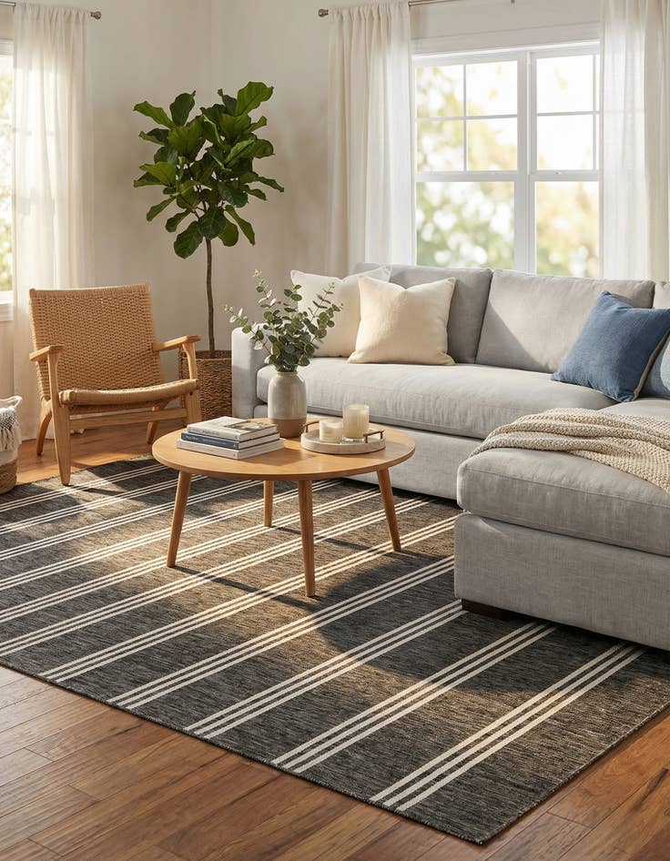 Detail image of 10' x 13'  Washable Jill Zarin Anguilla Indoor / Outdoor Rug