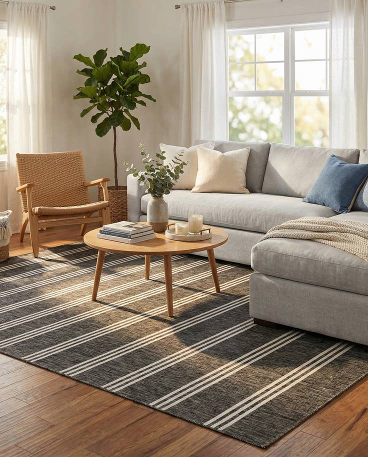 Detail image of 10' x 13' Easy-Clean Jill Zarin Anguilla Indoor / Outdoor Rug