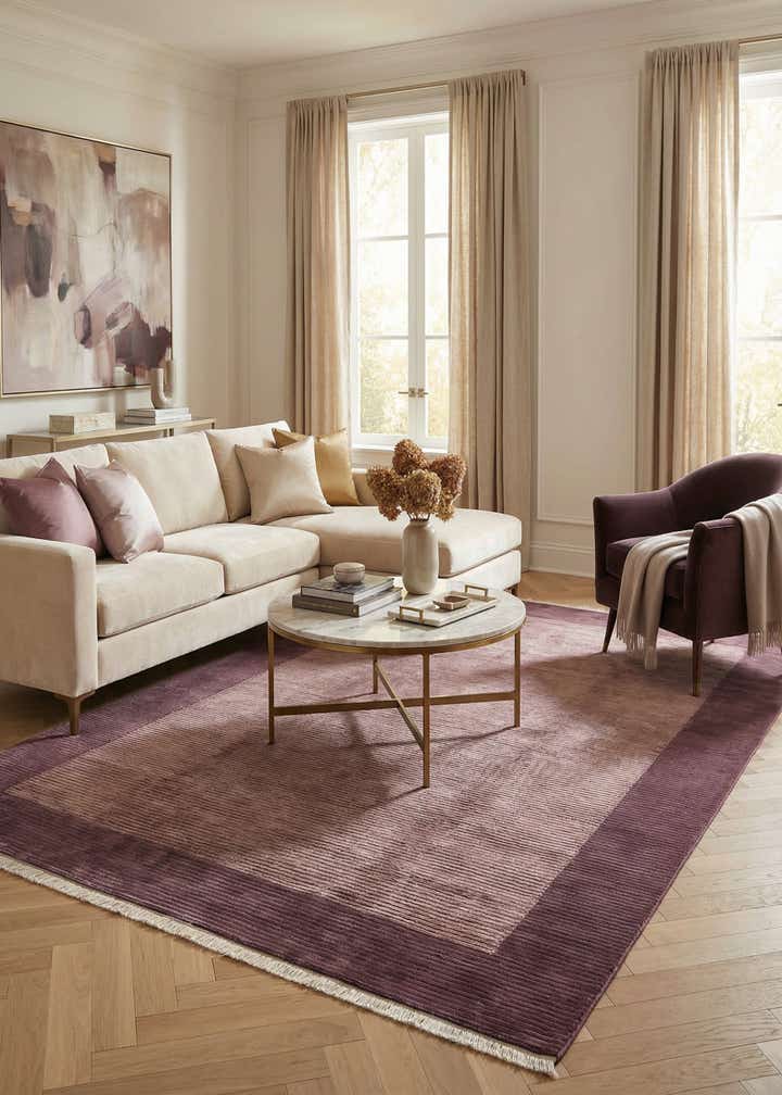 6' 6 x 9' 10 Hand Knotted Darya Wool Rug