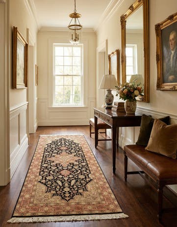 2' 8 x 7' 2 Tabriz Runner Rug