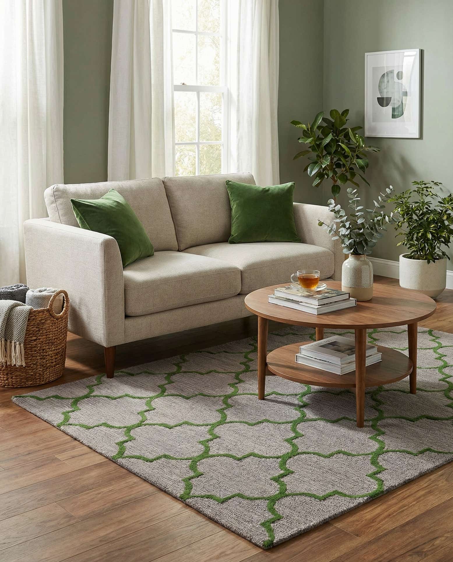 5' 1 x 7' 7 Luna Wool Rug