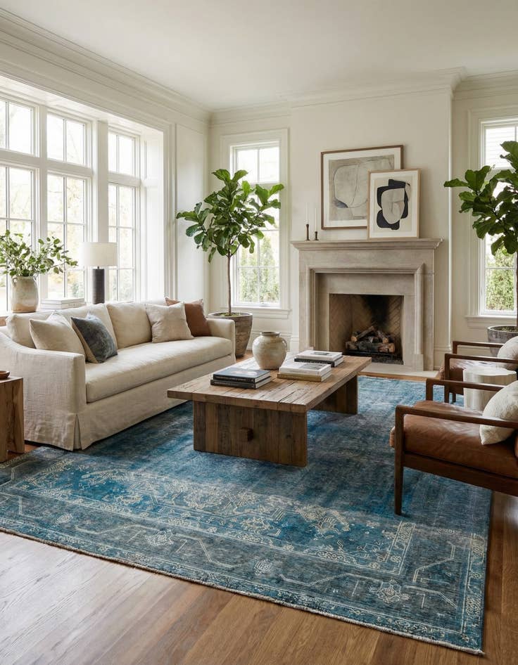 Detail image of 9' 3 x 12' 8  Hand Knotted Ultra Vintage Persian Wool Rug