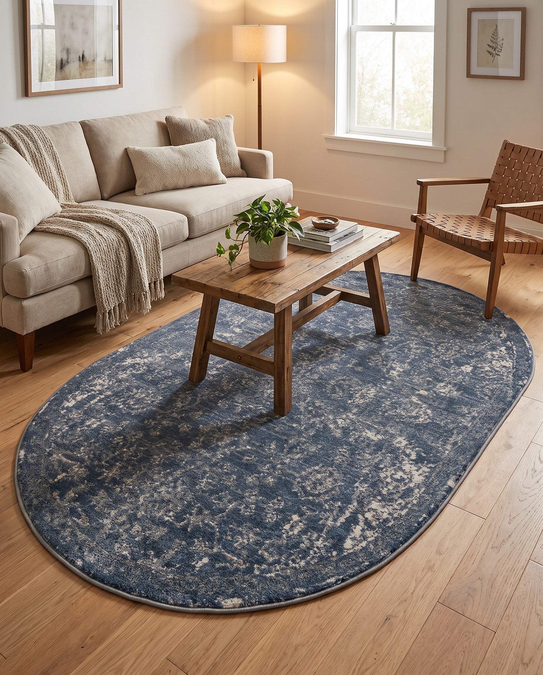 4' 1 x 6' 1 Oregon Oval Rug