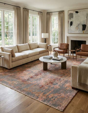 7' 5 x 10' 4 Hand Knotted Ultra Vintage Persian Wool Rug