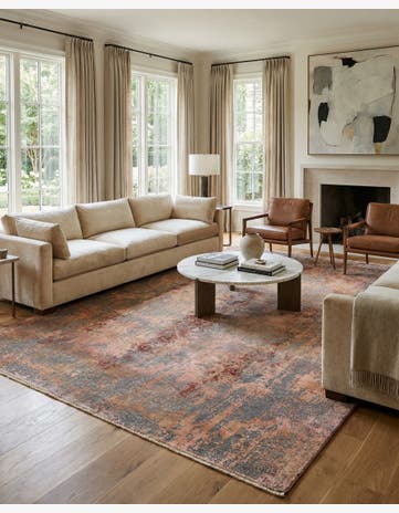 7' 5 x 10' 4 Hand Knotted Ultra Vintage Persian Wool Rug