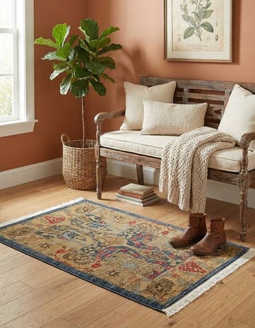 Navy Blue Sara Rug