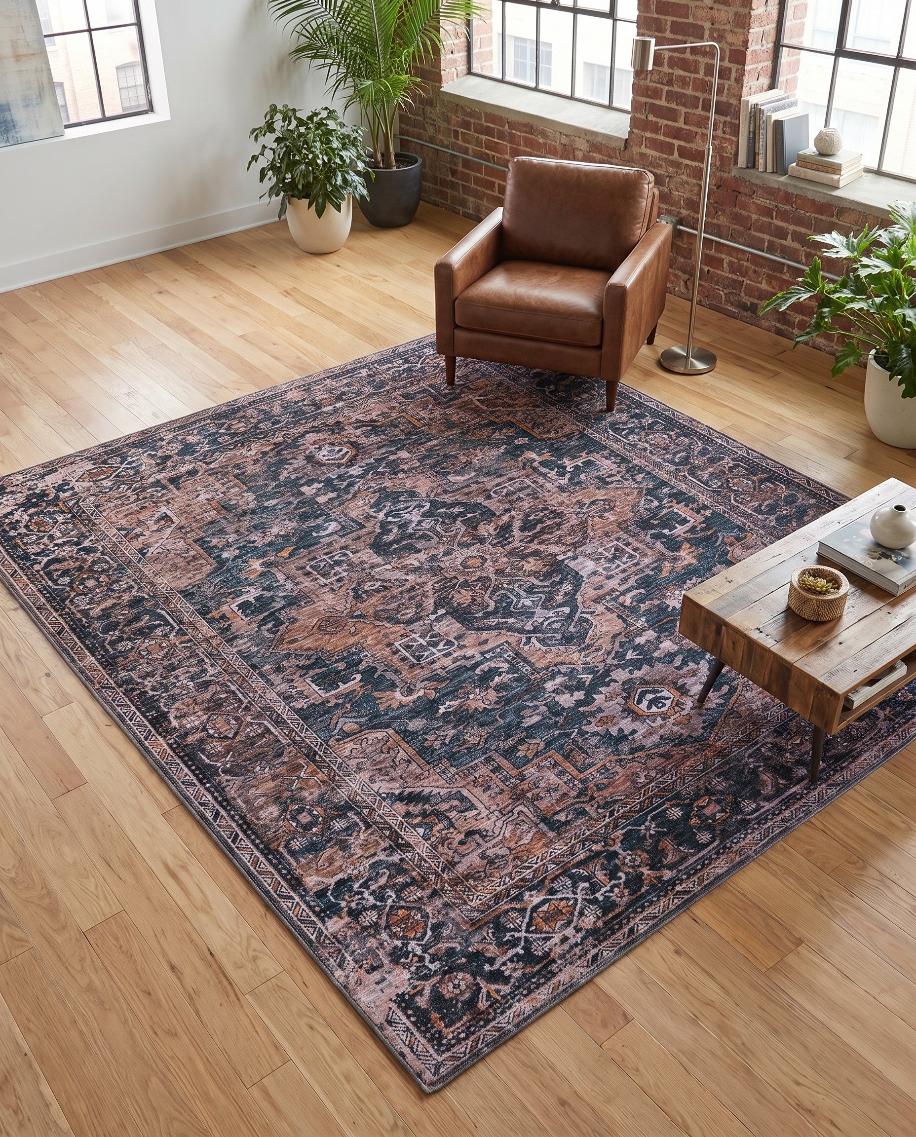 7' 10 x 7' 10 Yara Square Rug