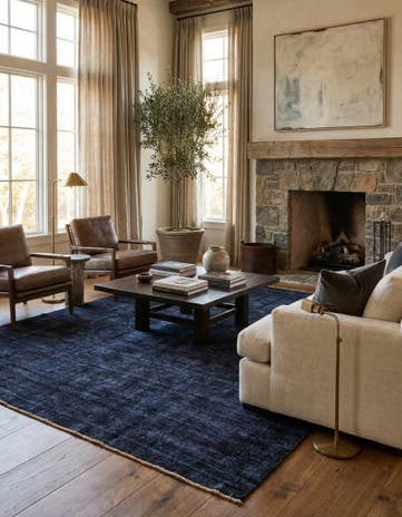 7' 10 x 10' 10 Hand Knotted Ultra Vintage Persian Wool Rug