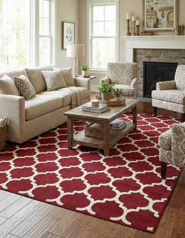 7' 10 x 11' Lattice Rug