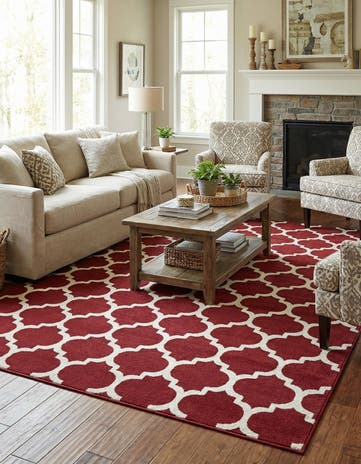 7' 10 x 11' Lattice Rug