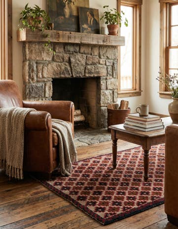 2' 10 x 4' 7 Hand Knotted Balouch Persian Wool Rug