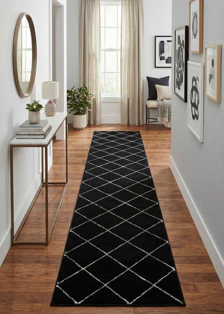 2' 7 x 12' Vogue Geo Runner Rug