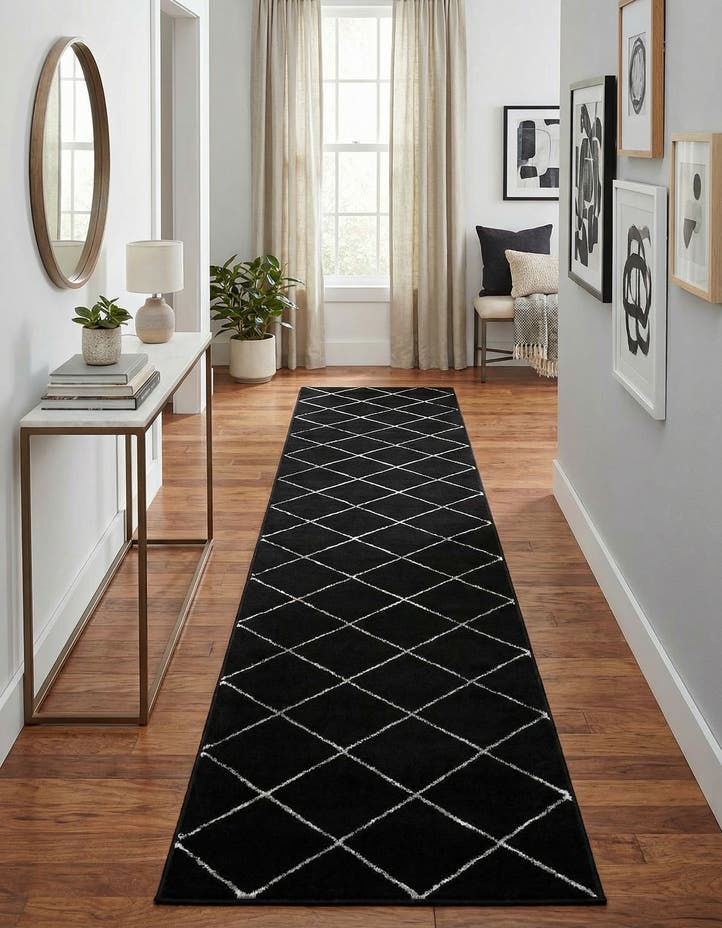2' 7 x 12' Vogue Geo Runner Rug