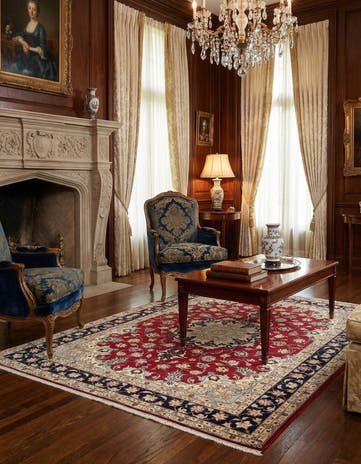 4' 11 x 6' 10 Tabriz Rug