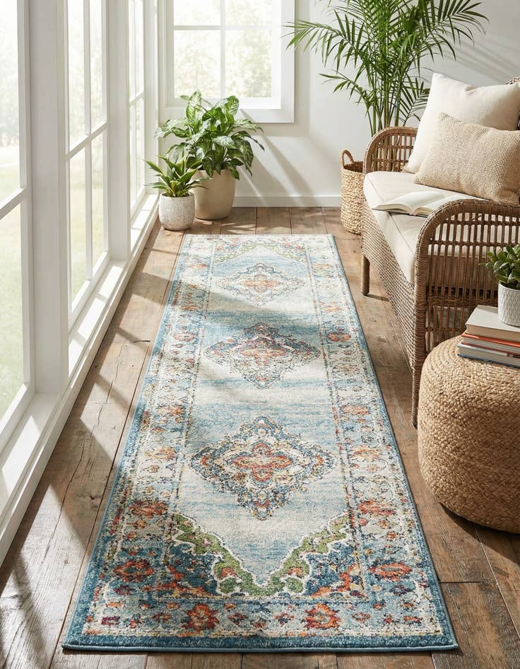 Detail image of  2' x 8' Isabella Runner Rug