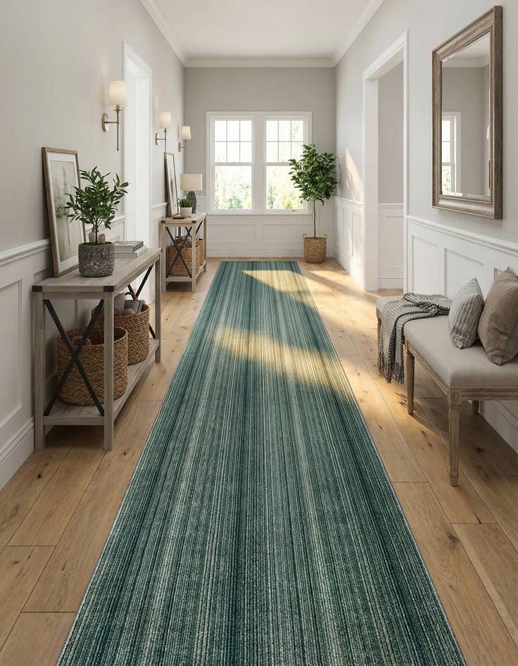 Detail image of  6' 3 x 20' 4 Gemstone Runner Rug