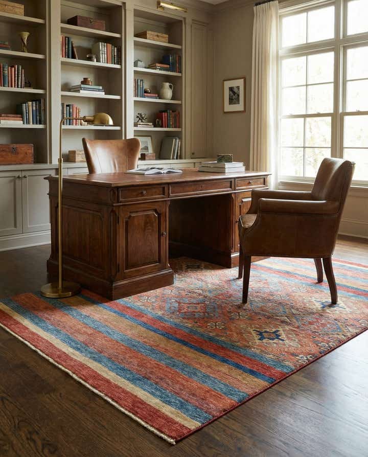 5' 1 x 6' 8 Hand Knotted Ariana Ziegler Rug